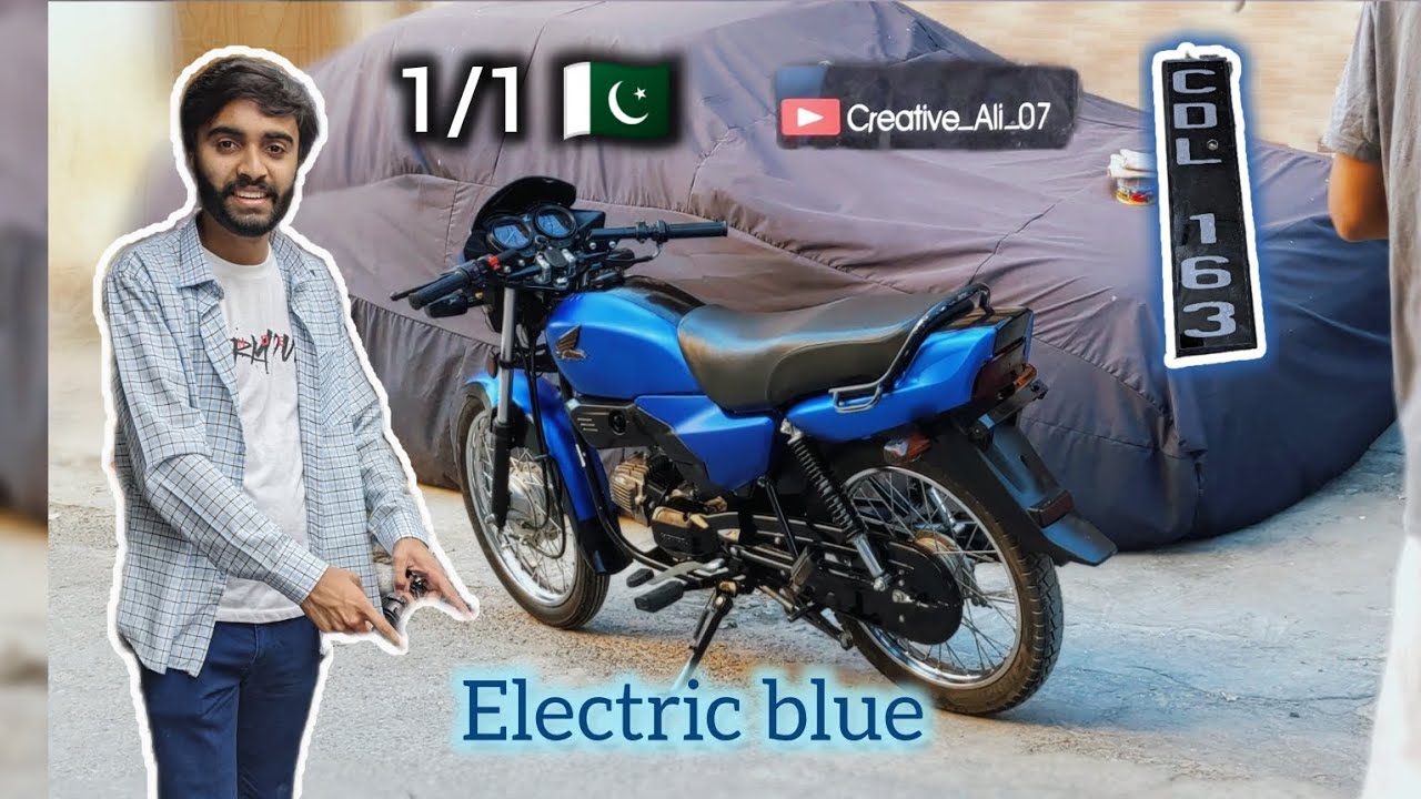 Honda pridor New number plates 💙. Electric blue pridor in Pakistan 🇵🇰💙. #like #share #subscribe