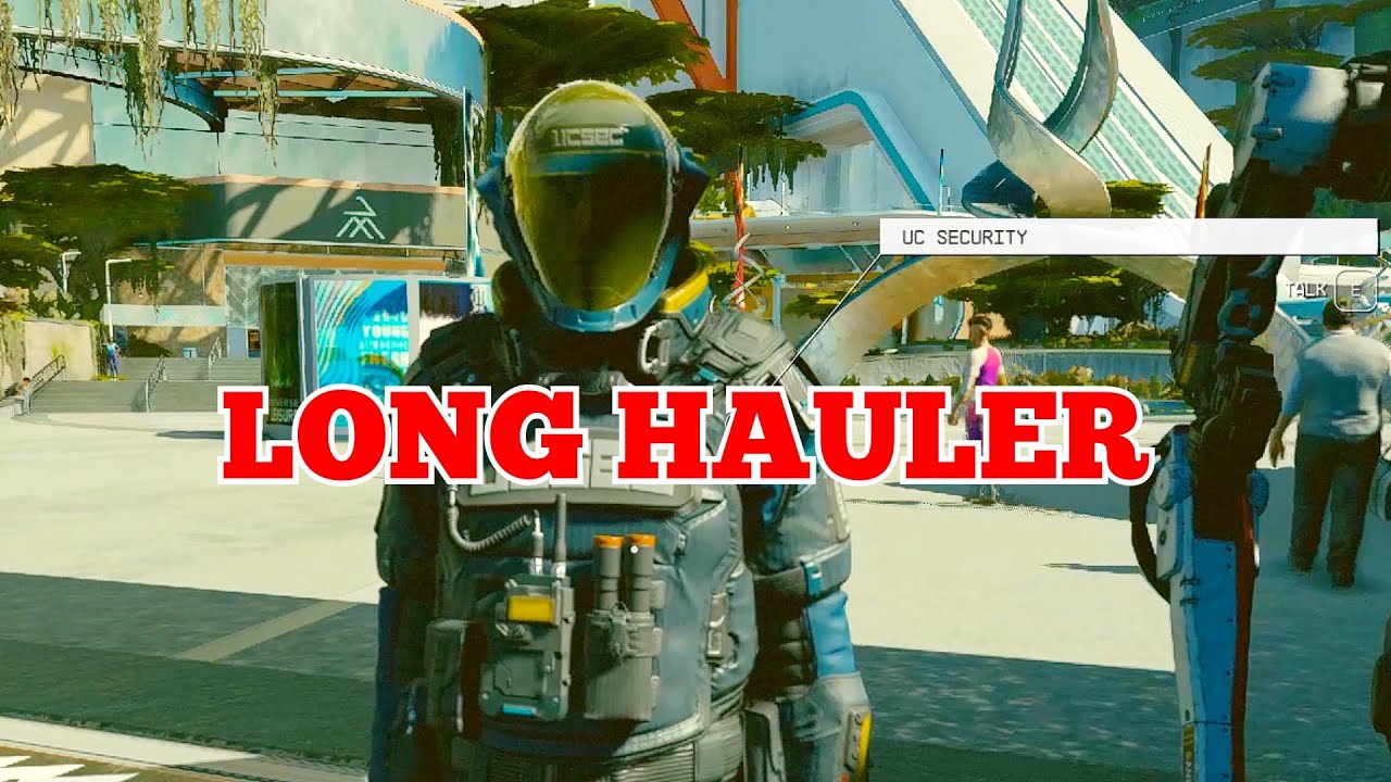Guard's line for Long Hauler Protagonist. Starfield