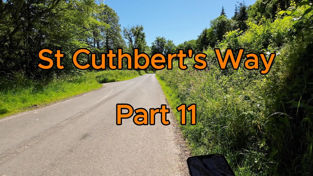 St Cuthbert's Way (4k) Step by Step - Part 11 - Morebattle to Wideopen Hill - ASMR Walking