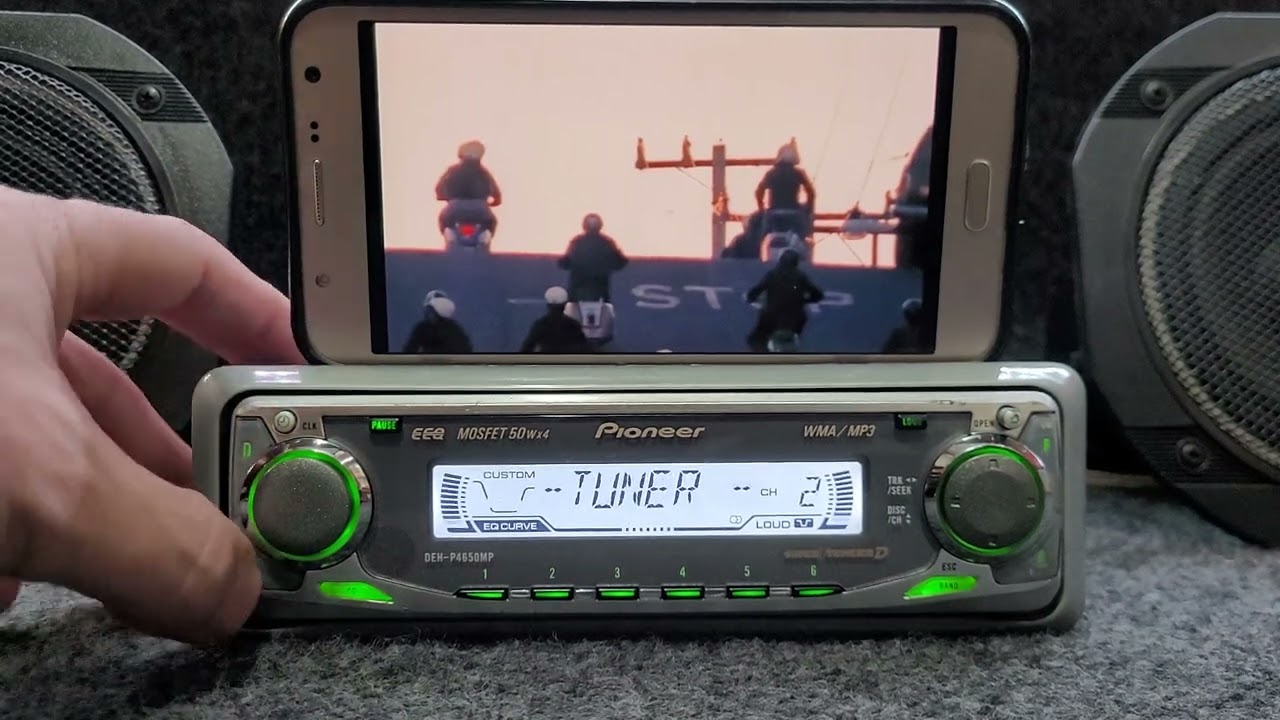 Pioneer Deh-p4650mp Com Bluetooth Pelo Auxiliar ML 0722