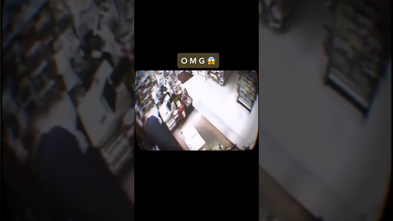 Ultra-rare Tiger captured on CCTV in a shop