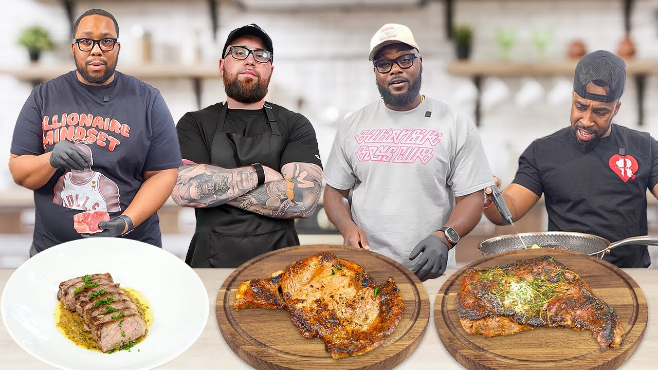 STEAK COOK-OFF!  Who Makes The Best Steak?!