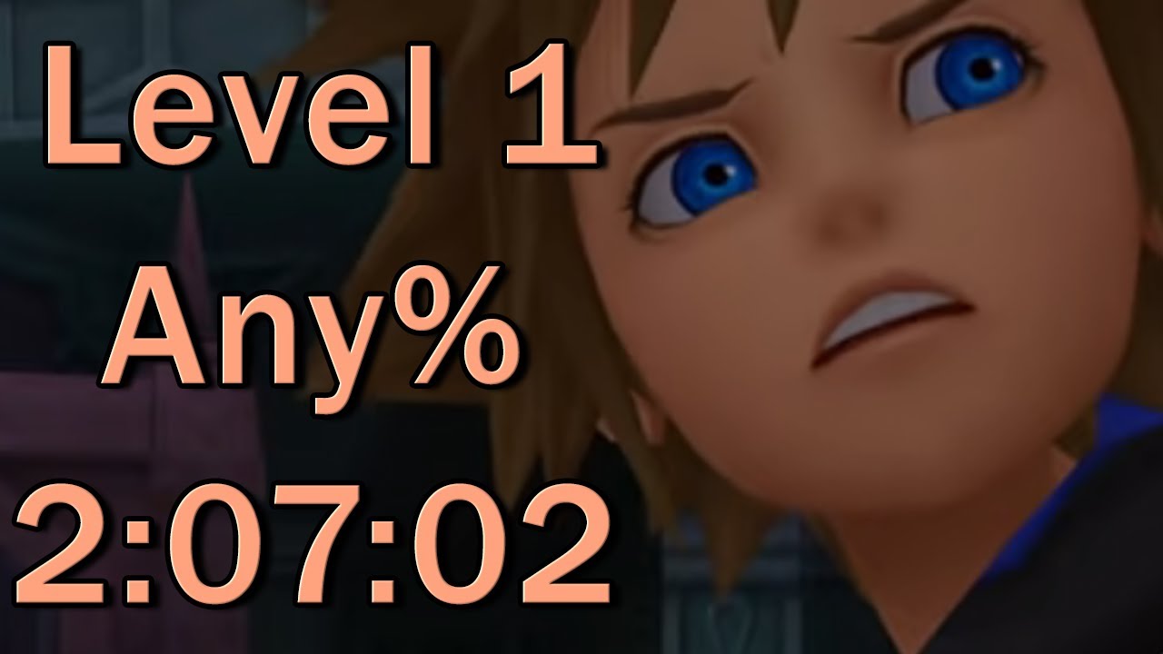 Kingdom Hearts: Final Mix [PC] - Any% (Level 1) Speedrun in 2:07:02