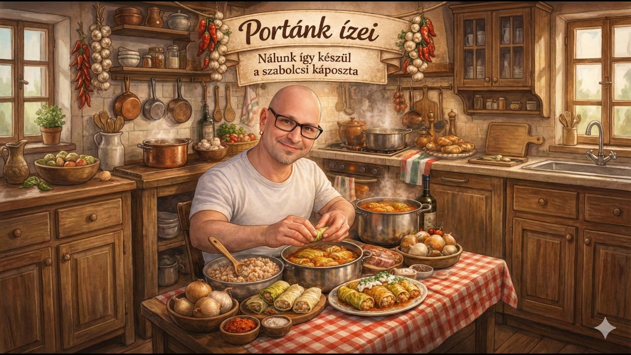 Portánk ízei | Szabolcsi töltött káposzta