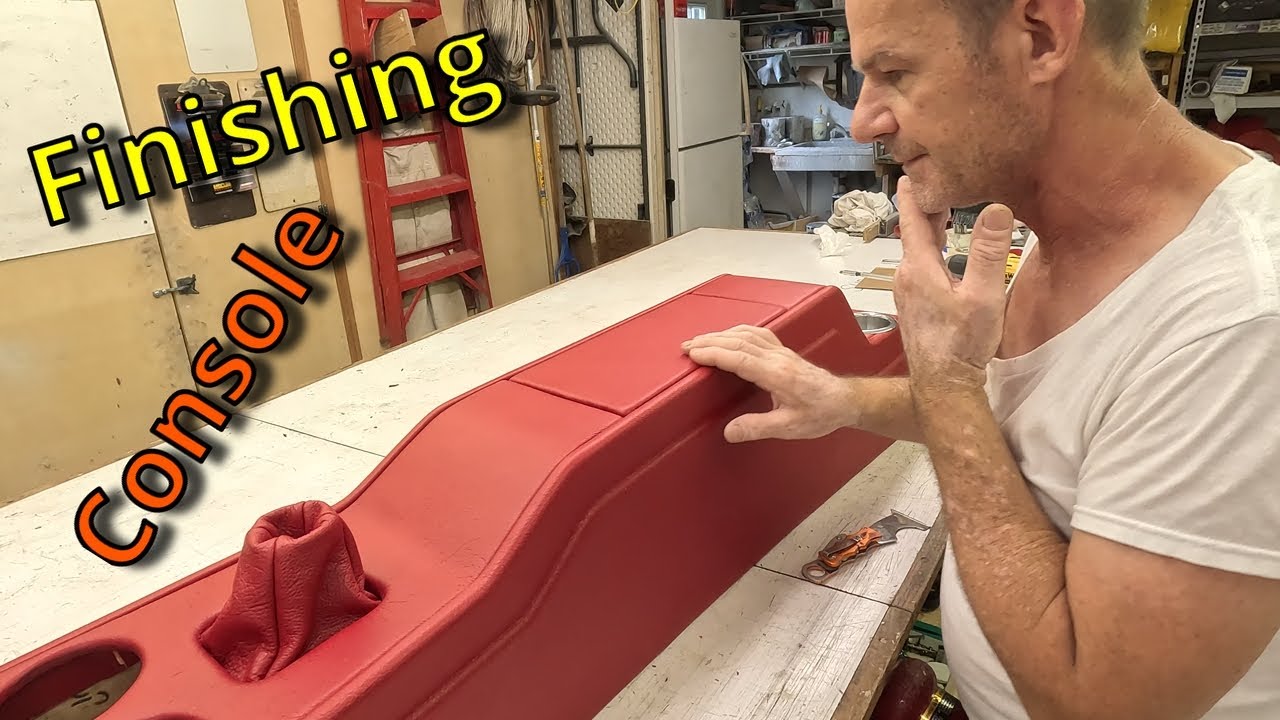 Over the fender Garage episode 28 Finishing up the custom console in the 1967 Chevelle wagon