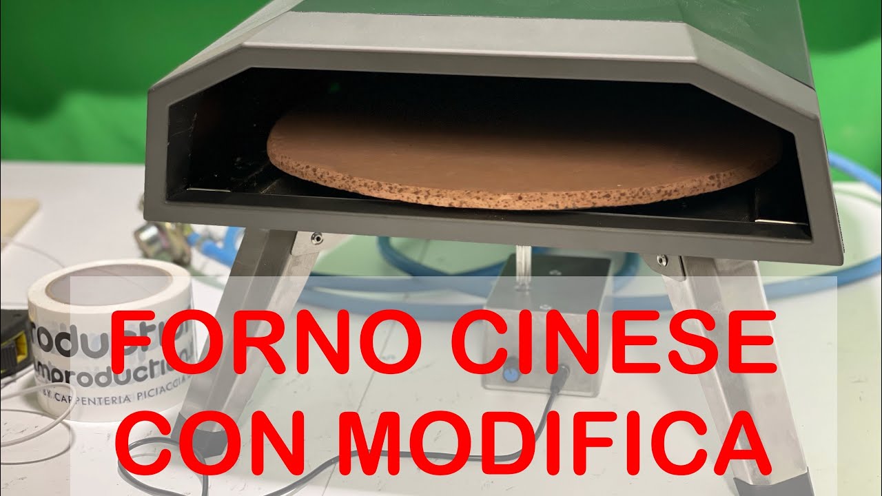 Come si istalla il sistema rotante su un forno per pizza Made in china kit di Manuel Tatti