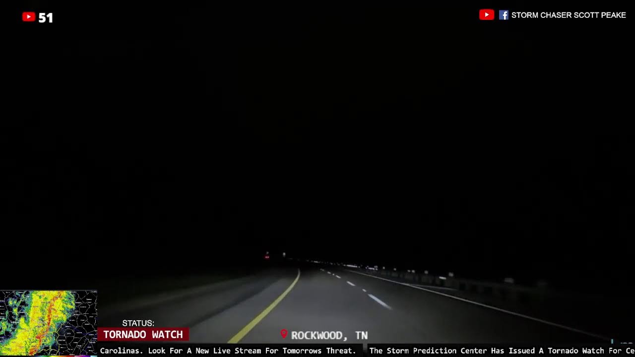 LIVE: Potential Tornado Threat In Eastern Arkansas/Western Tennessee
