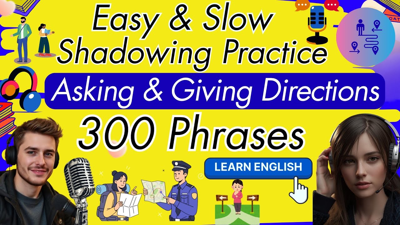 300 Phrases for Asking and Giving Directions in English | Basic English Podcast