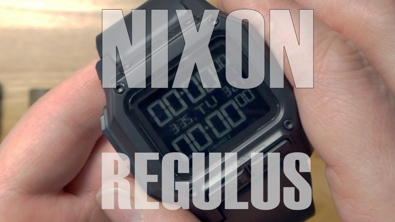 Часы Nixon Regulus: Отлично!