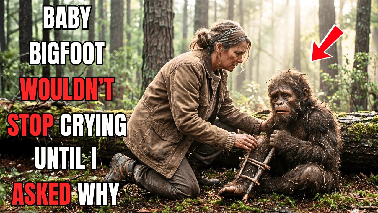 The Baby Bigfoot Wouldn’t Stop Crying — Until I Asked Him Why