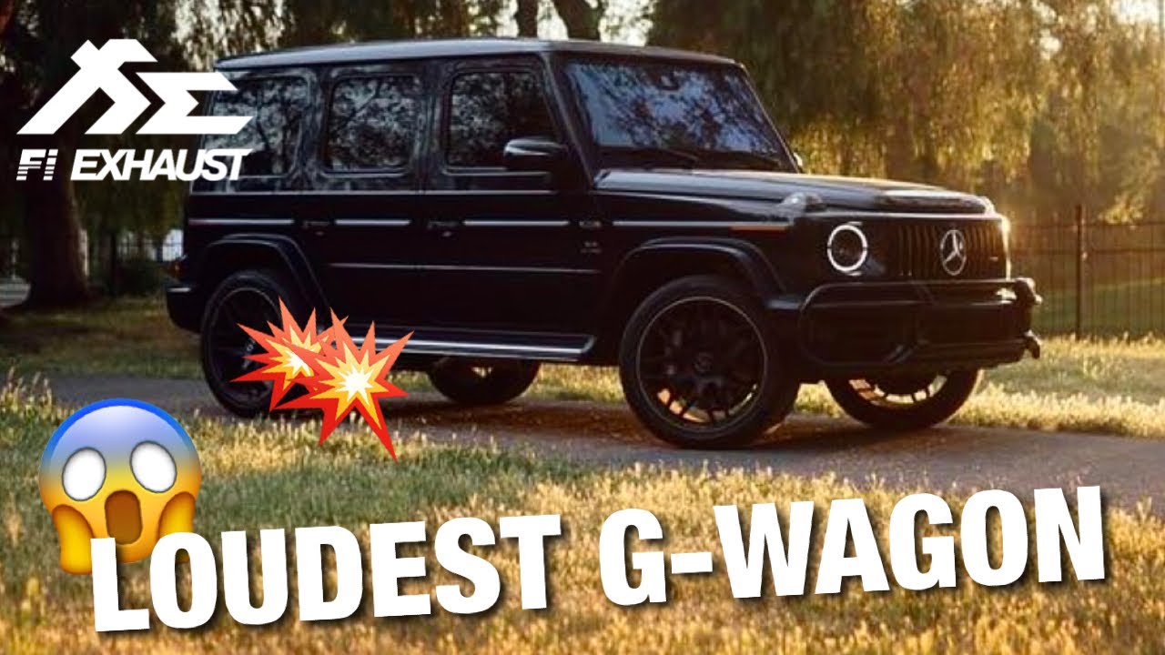 FIRST EVER STRAIGHT PIPED GWAGON WITH FI-EXHAUST *LOUD POPS & BANGS WARNING!*
