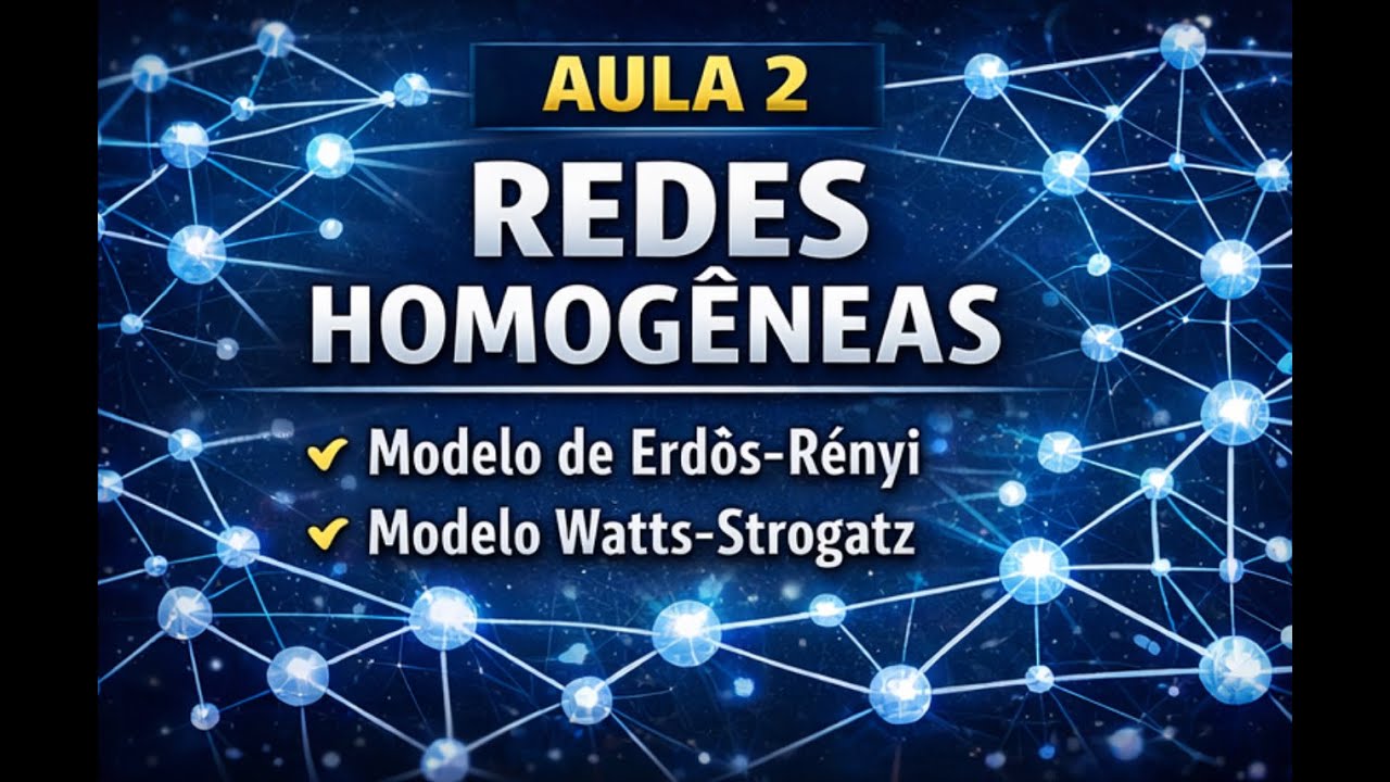 Aula 2 - Redes Homogêneas - terça, 27/1/2026, 14 h