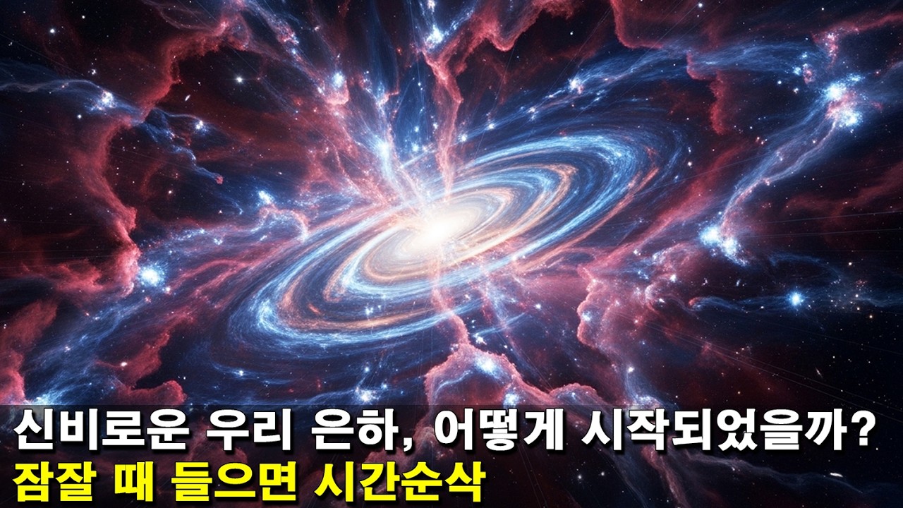 [수면다큐]《우주 속 우리 은하의 기원》잠잘 때 들으면 시간순삭!