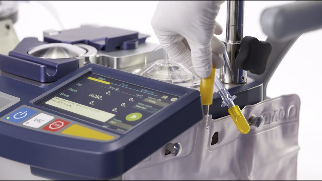 autoLog IQ&trade; Autotransfusion System Setup