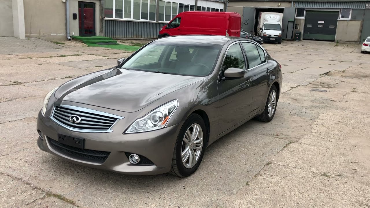 Infiniti G37 rok 2013, moc 333 KM na sprzedaż.