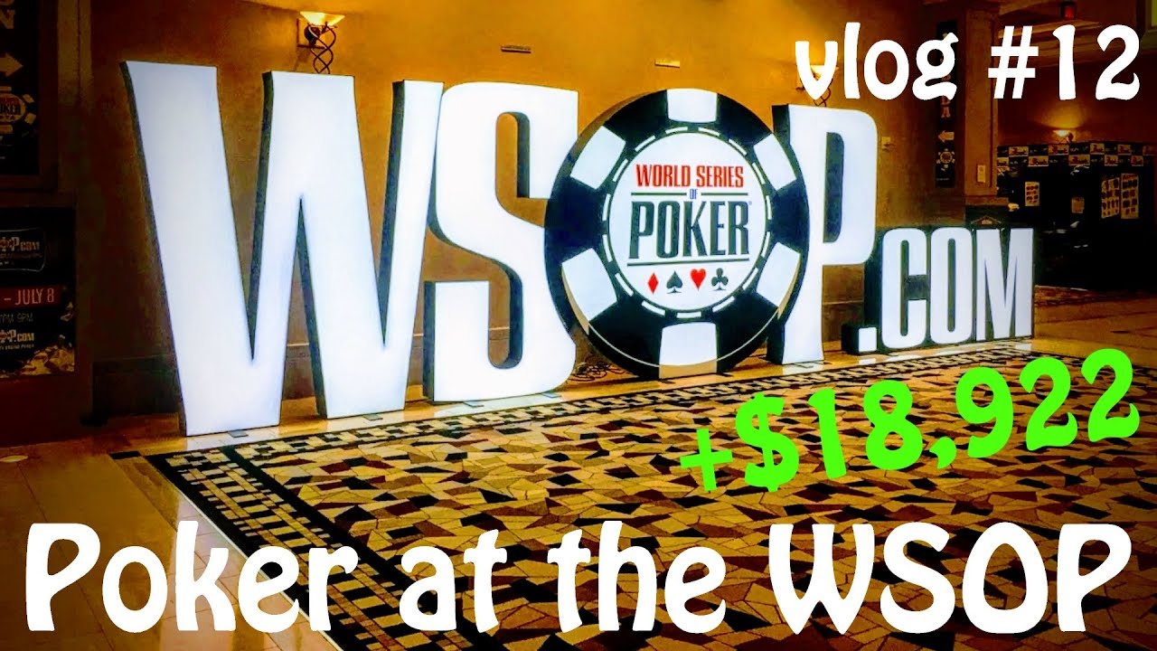 POKER VLOG at the WSOP in LAS VEGAS (Part 1)