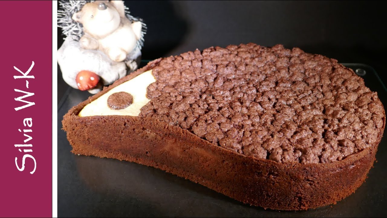 Russischer Zupfkuchen / Igelform / Igel backen