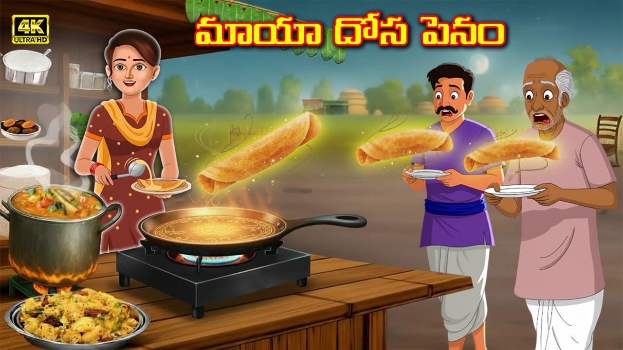 మాయా దోస పెనం | Telugu Stories | Telugu Kathalu | Telugu Stories | Telugu Magical Stories