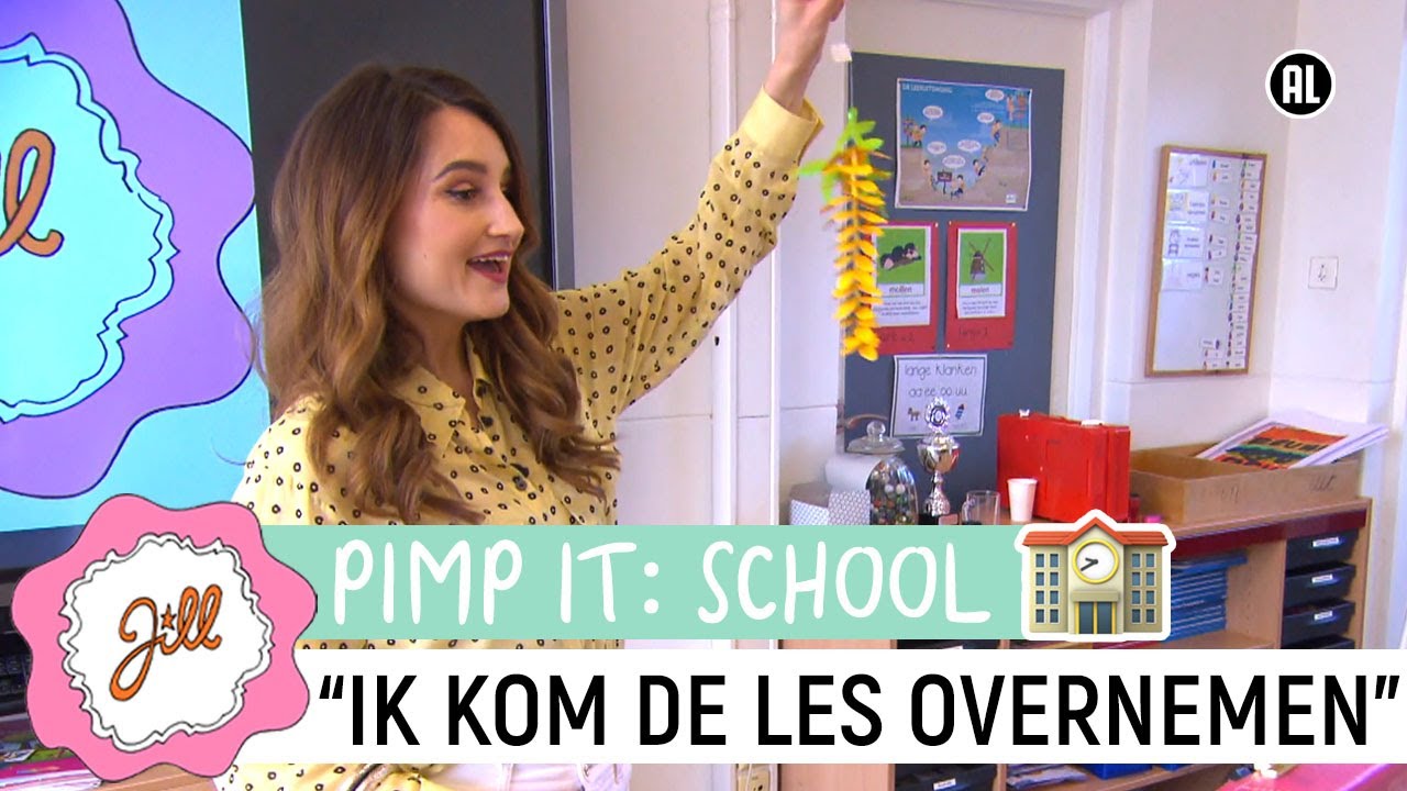 Jill PIMPT EEN SCHOOL 😍 | Pimp It | Jill