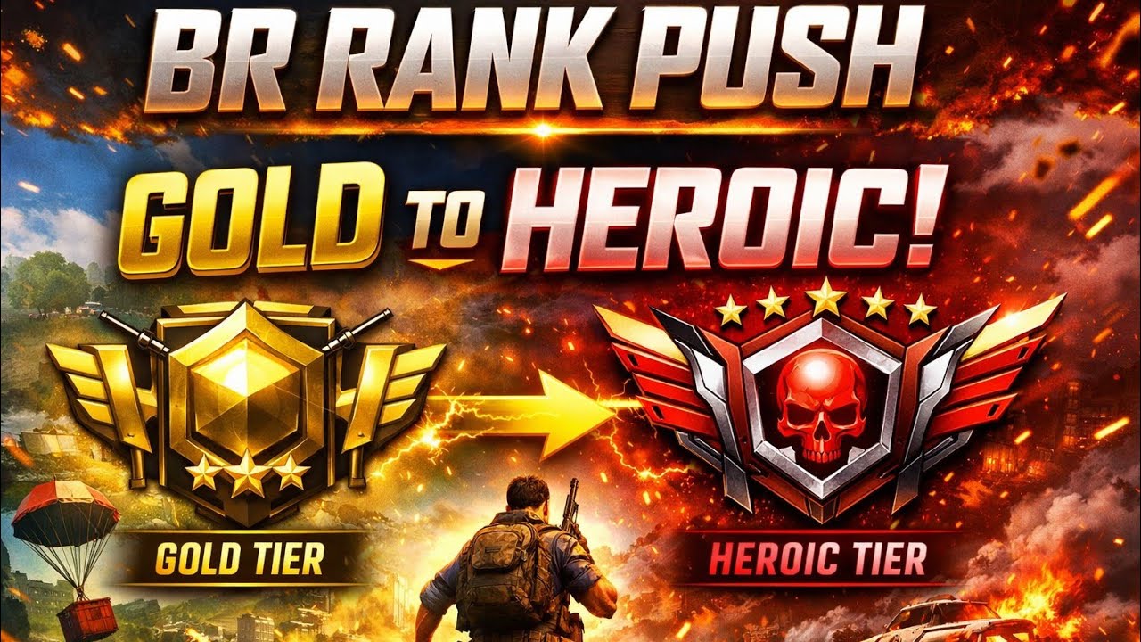br rank push gold to heroic