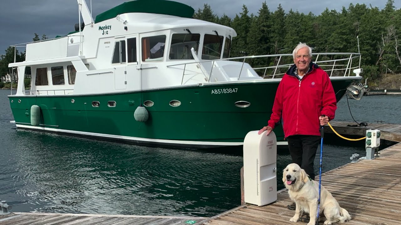 Relaxing at Roche Harbor, San Juan Island, WA.  