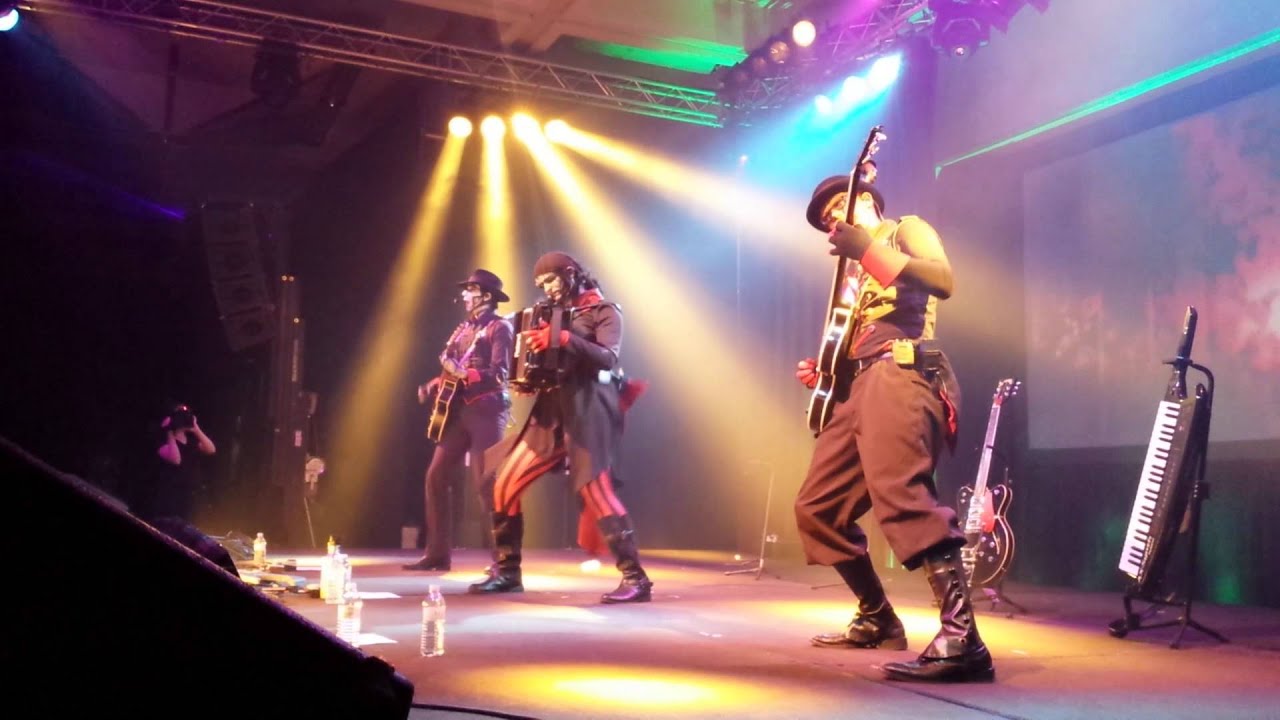 Steam Powered Giraffe-Ghost Grinder-Youmacon 2014