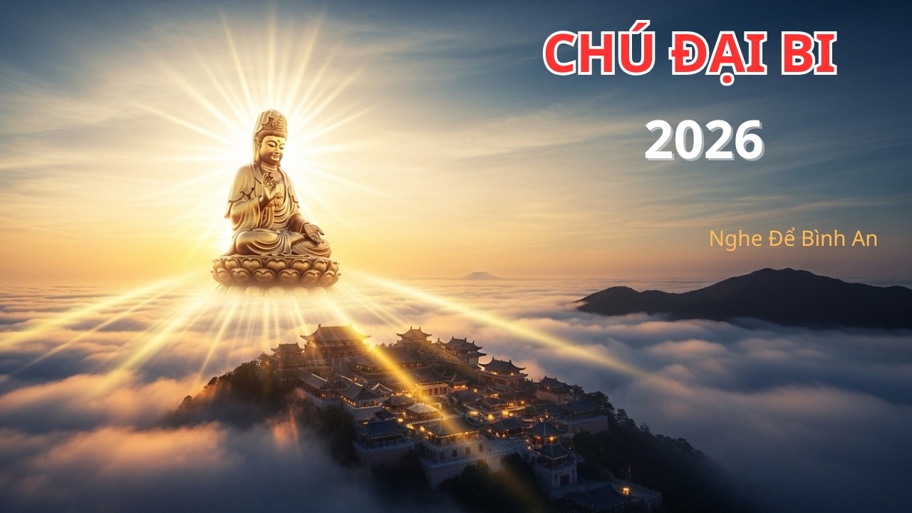 CHÚ ĐẠI BI 2026 - Nghe Mỗi Ngày Để Tiêu Trừ Nghiệp Chướng, Gia Đạo Bình An, Tai Qua Nạn Khỏi [4K]