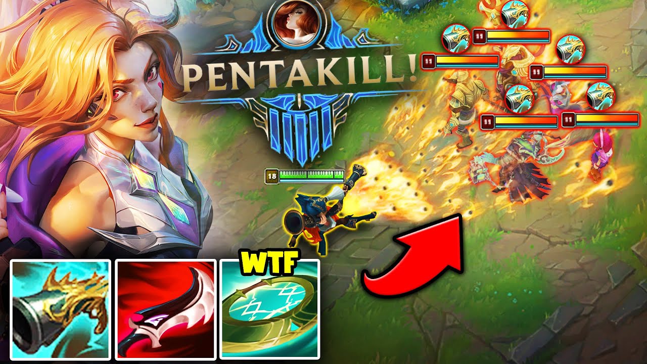 I CREATED THE MOTHER OF ALL MISS FORTUNE ULTS! (2 PENTAKILLS)