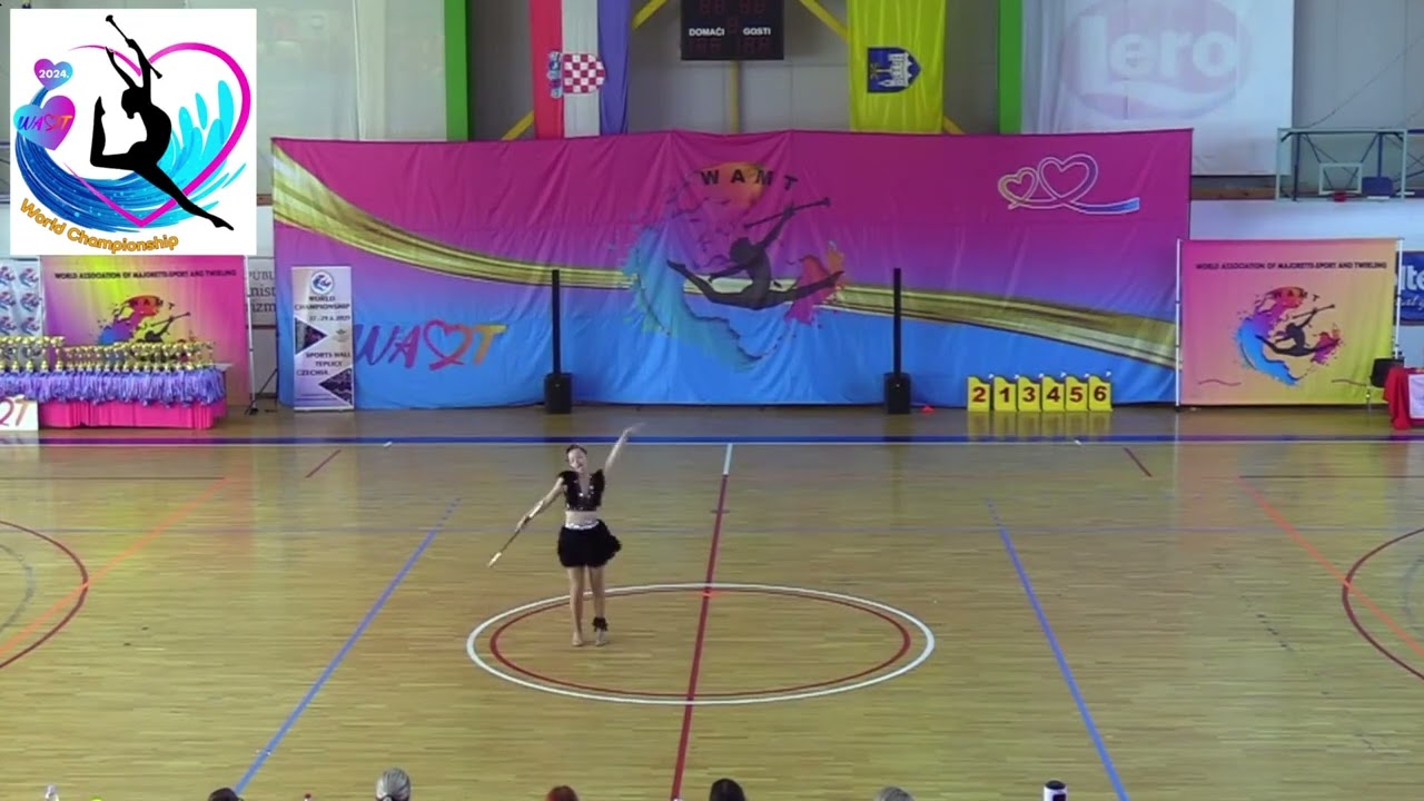 Open Baton Senior Solo- Kateřina Suchánková- Poděbradské mažoretky, Czech Republic