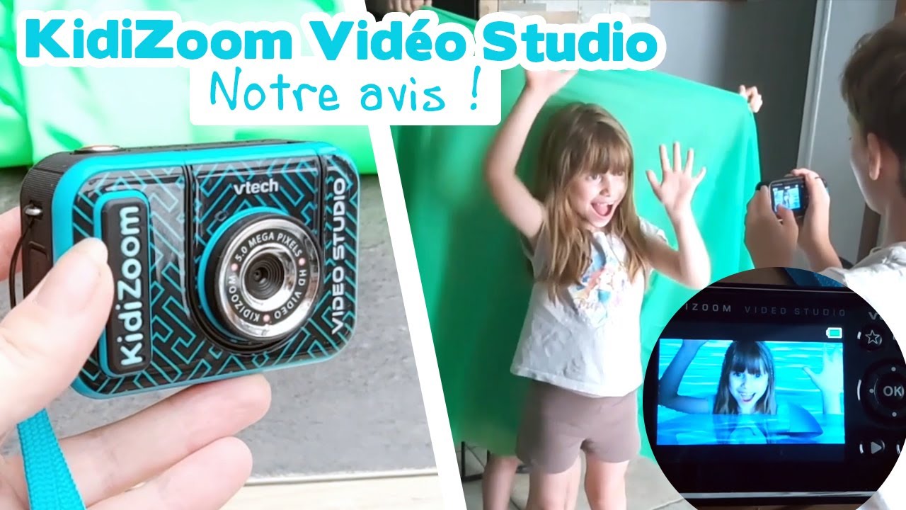 Test de KidiZoom Vidéo Studio par Nadège et ses enfants | VTech