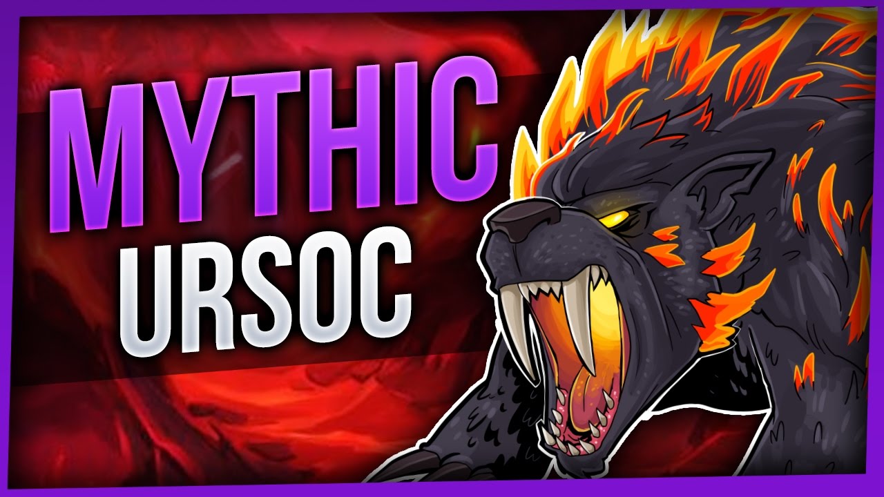 Ursoc | Mythic Emerald Nightmare | WoW LEGION [EnhShaman PoV]