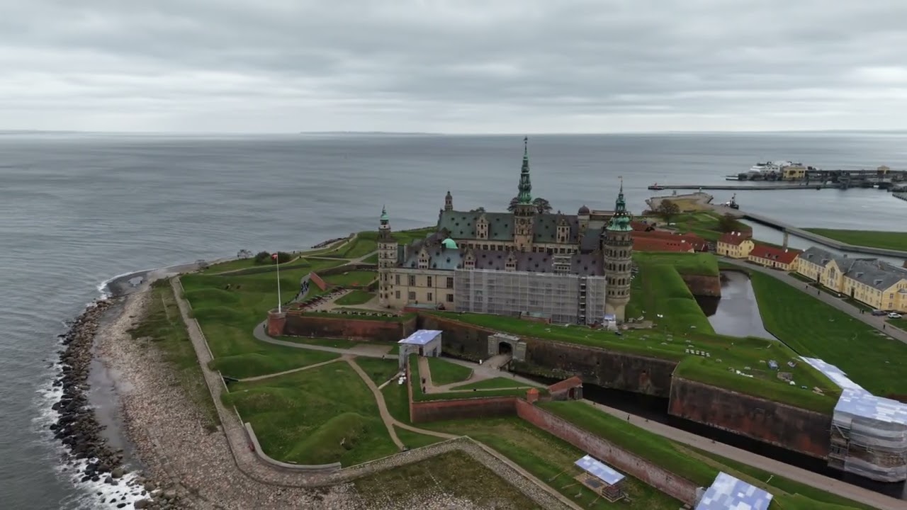 Drone 4K @ Helsingor, Denmark 🇩🇰 