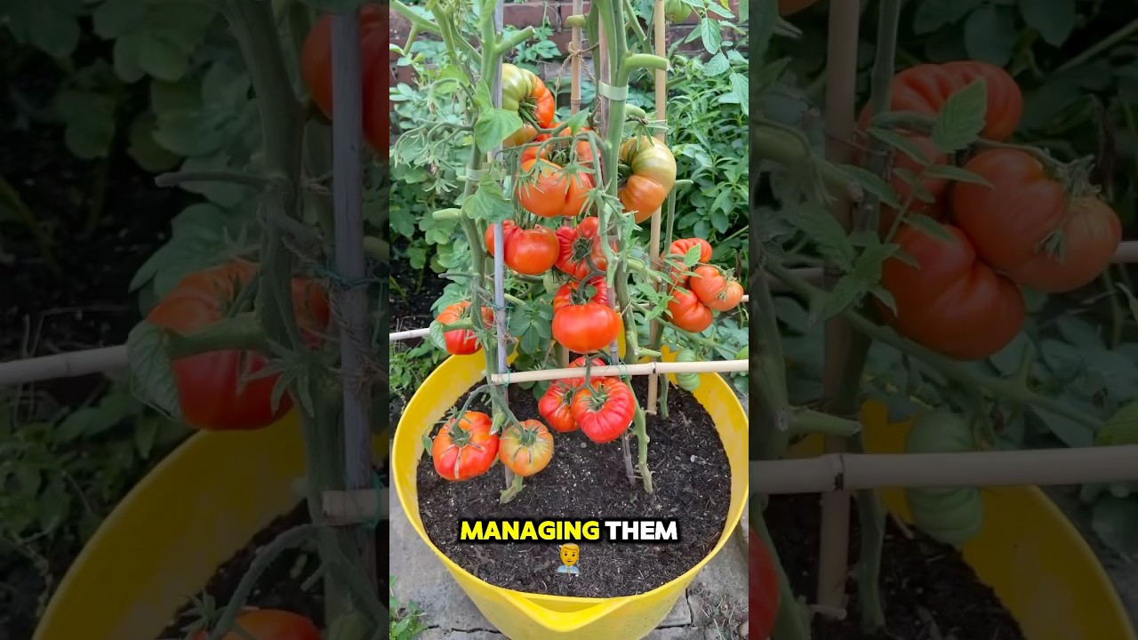 Grow Your Own Tomato- Tomato Growing Tips and Tricks _ Pruning Tomato #treetomato #seedsaving #seed