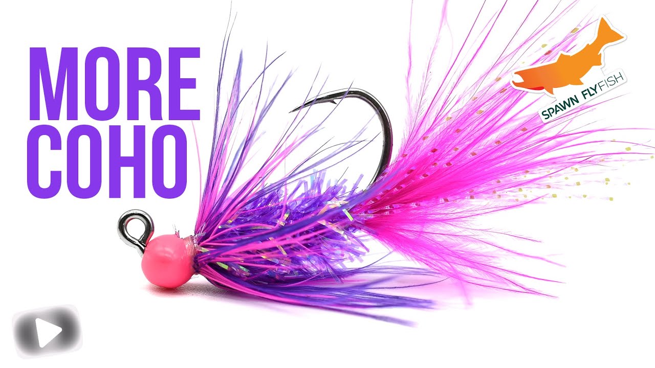 Coho Treat- Fly Tying Tutorial - Fly Pattern For Coho Salmon