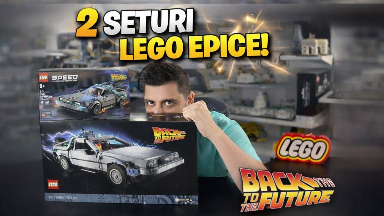 I Traveled 4 Years Through Time for This LEGO DeLorean from Back to the future!