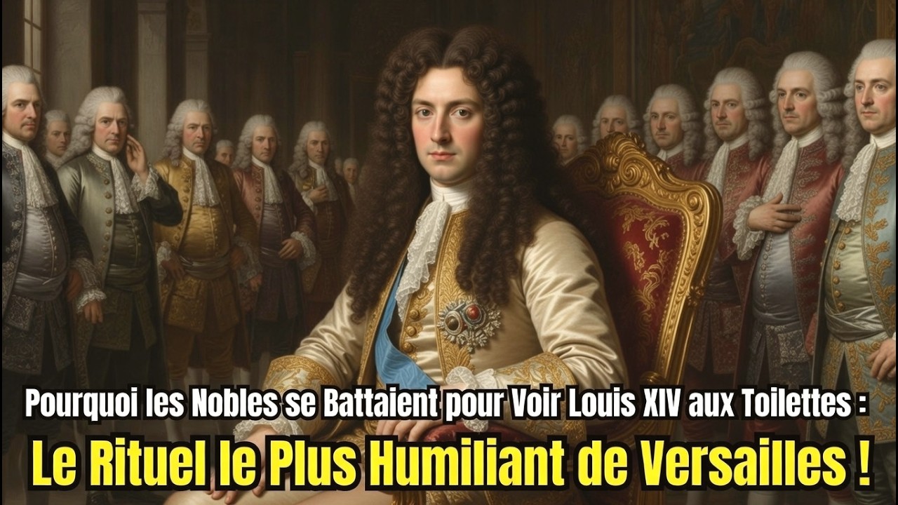 Pourquoi les Nobles se Battaient pour Voir Louis XIV aux Toilettes : Le Rituel le Plus Humiliant de