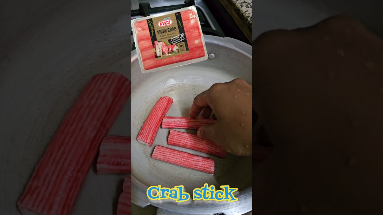 🦀 Stick #crabsticks #eatdubaieat #newitem #foodtrial #sanu #dubai #minivlog #cookingshorts #ytshorts