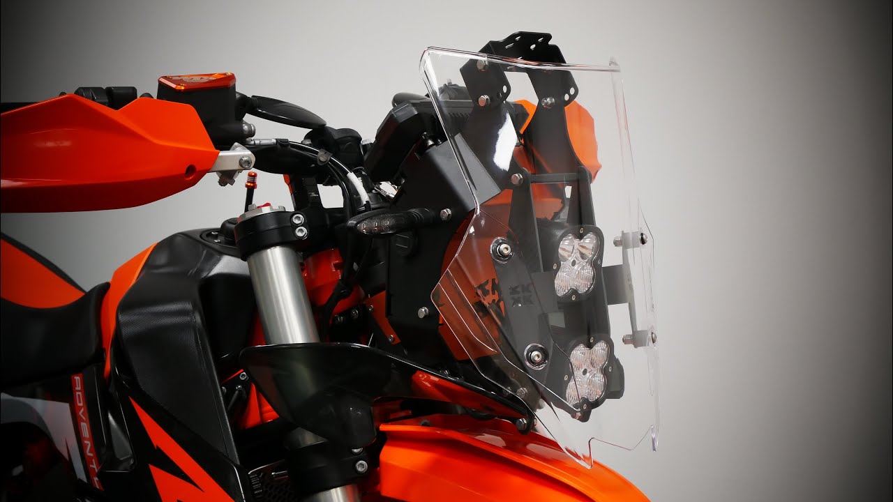 Montaggio kit rally torretta 4K Parti Speciali su KTM 790 890 Adventure