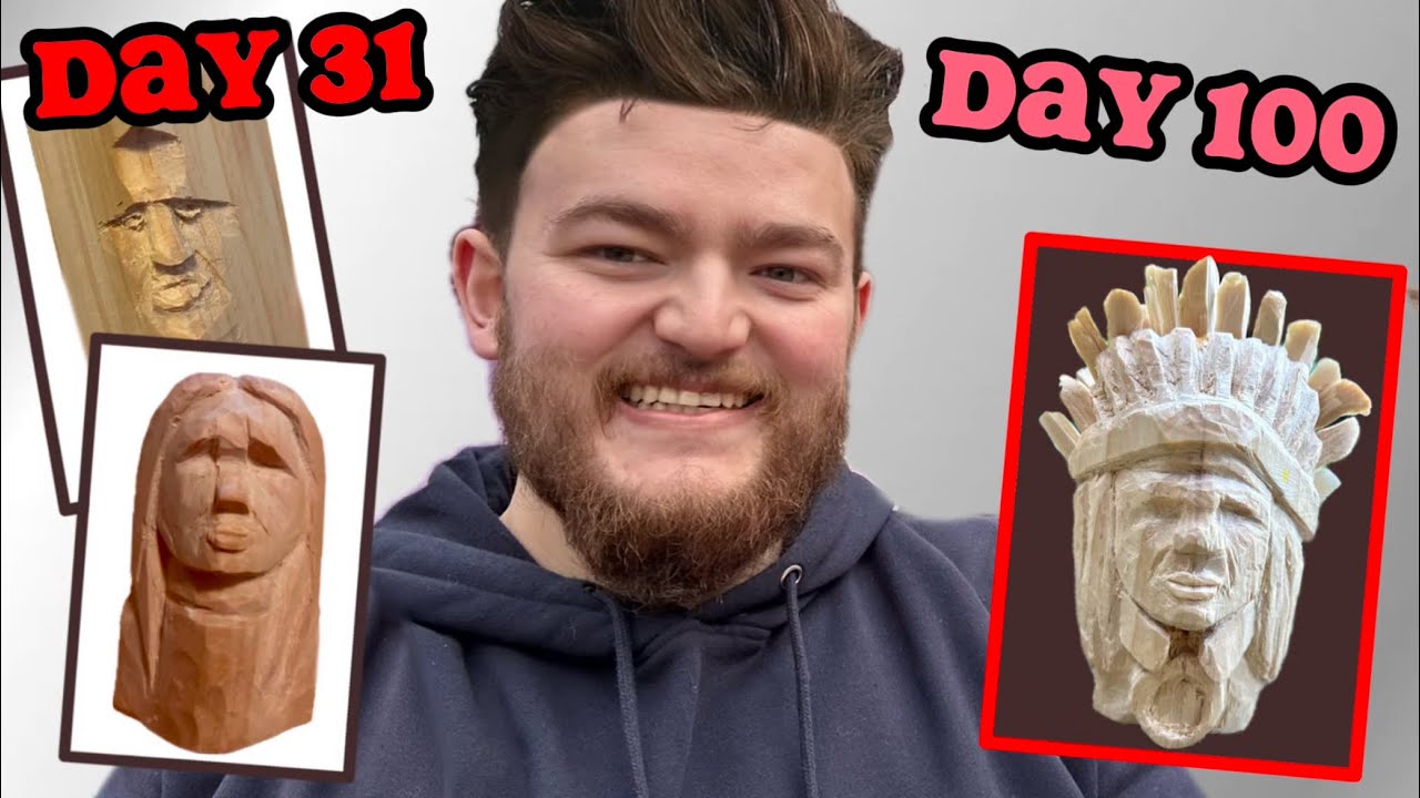Whittling *EVERDAY* for 100 Days! 🪵