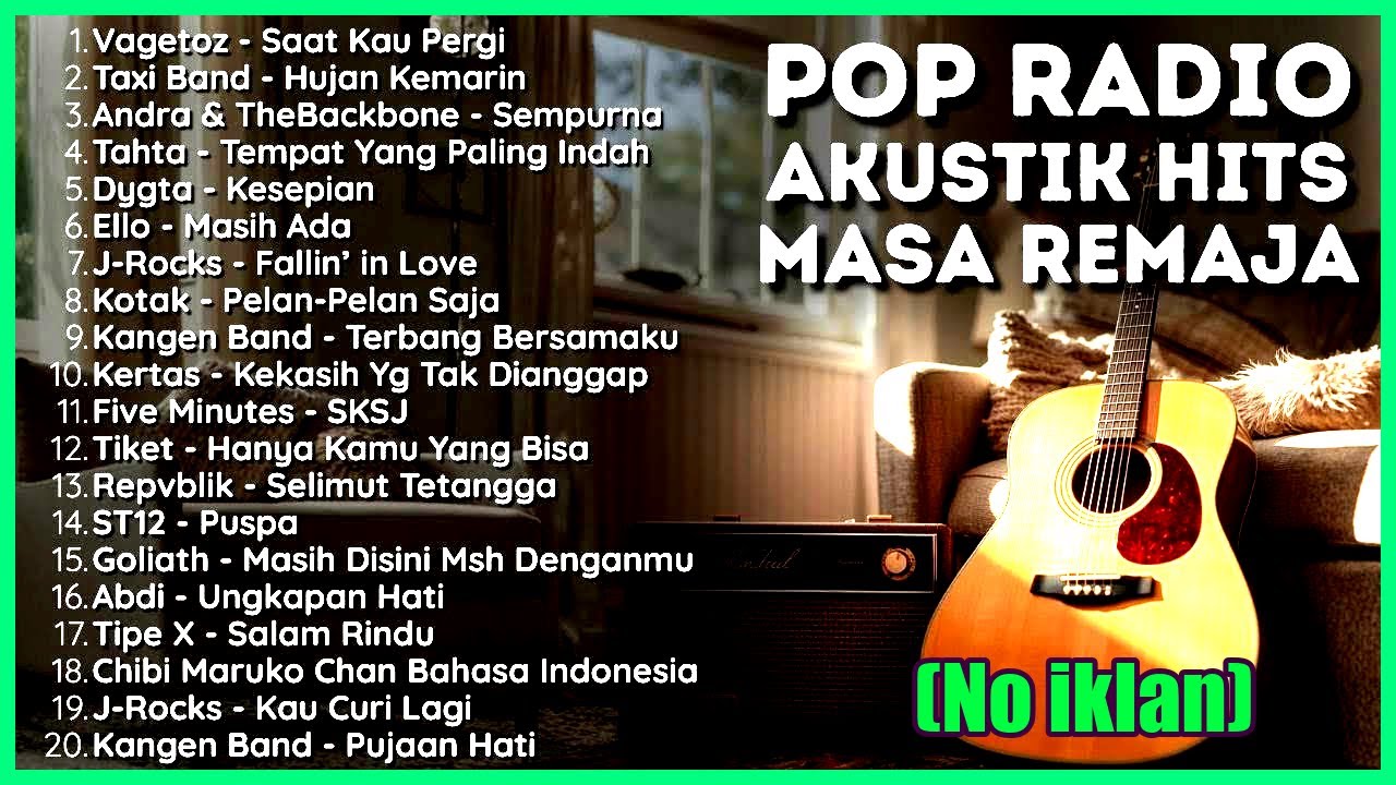 LAGU POP RADIO ERA 2000-AN INDONESIA TERBAIK & PALING HITS | Playlist Full Album Santai Pagi Hari