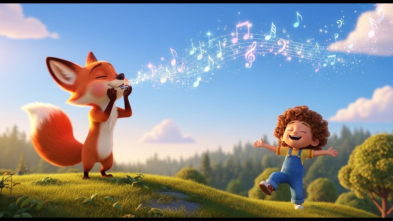 Лиса, которая научилась свистеть | Коллекция весёлых детских стишков и песен