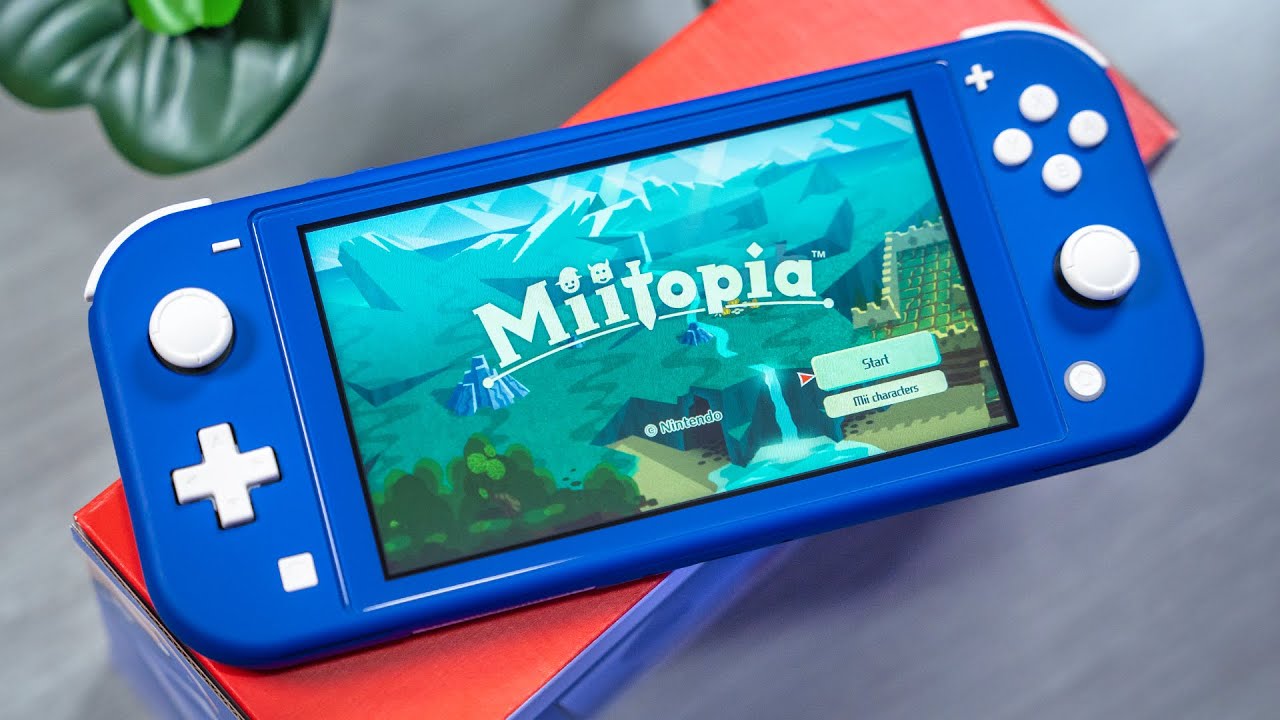 Распаковка новой синей Nintendo Switch Lite! Она действительно синяя или GameCube Indigo? | Рэймо...
