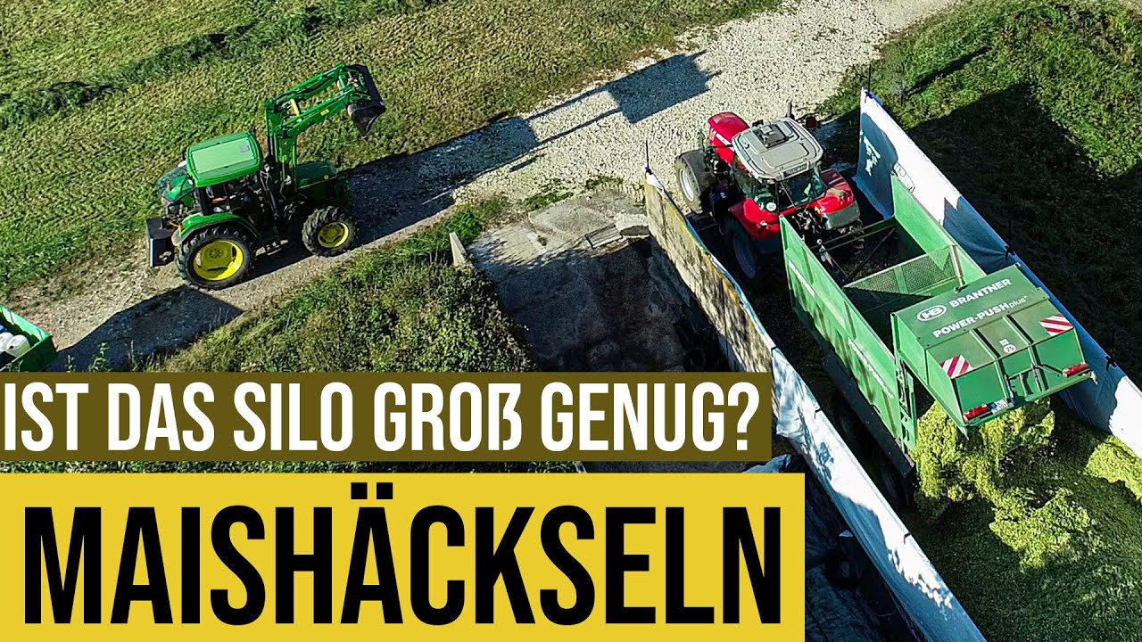 Wir häckseln weiter.. Johnny Power im Seenland! John Deere, MF, Brantner Maishäckseln 2021 