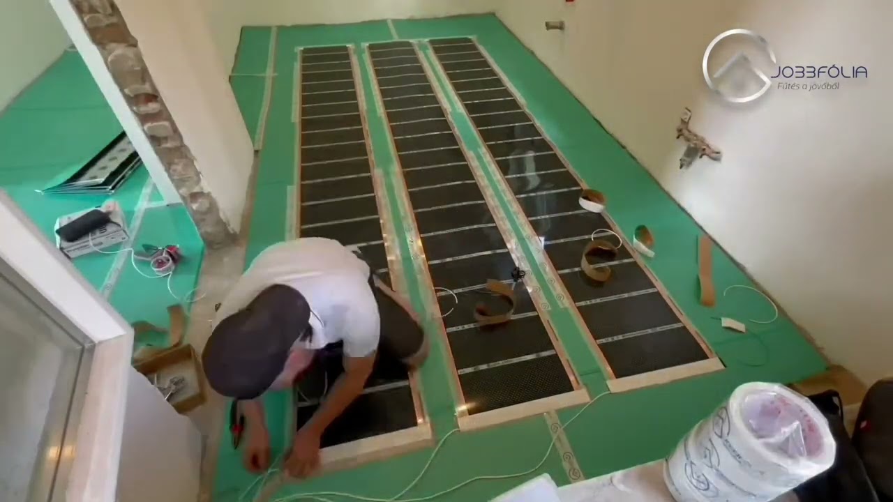 Fűtőfólia laminált padló alá! - csak az infra!