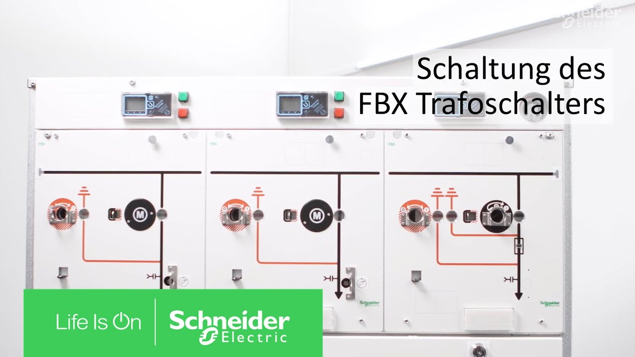 FBX Trafoschalter richtig schalten | Schneider Electric