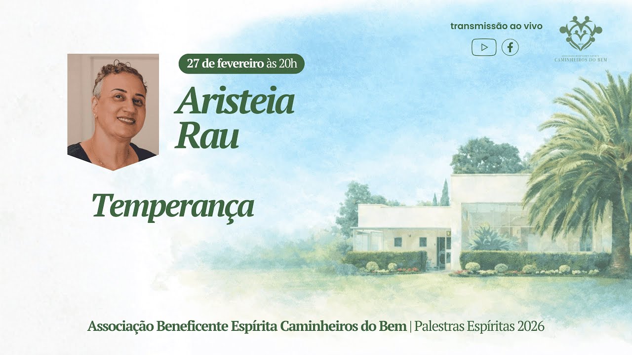 Temperança | Aristeia Rau | 27/02/2026