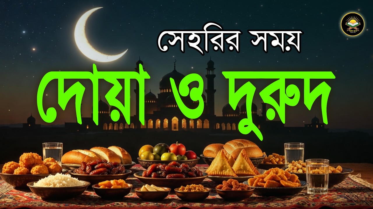 সেহরির সময় প্রতিদিন দোয়া ও দুরুদ শুনুন | আবেগময় কন্ঠে রমজানের দোয়া | Dua For Ramadan by Alaa Aqel