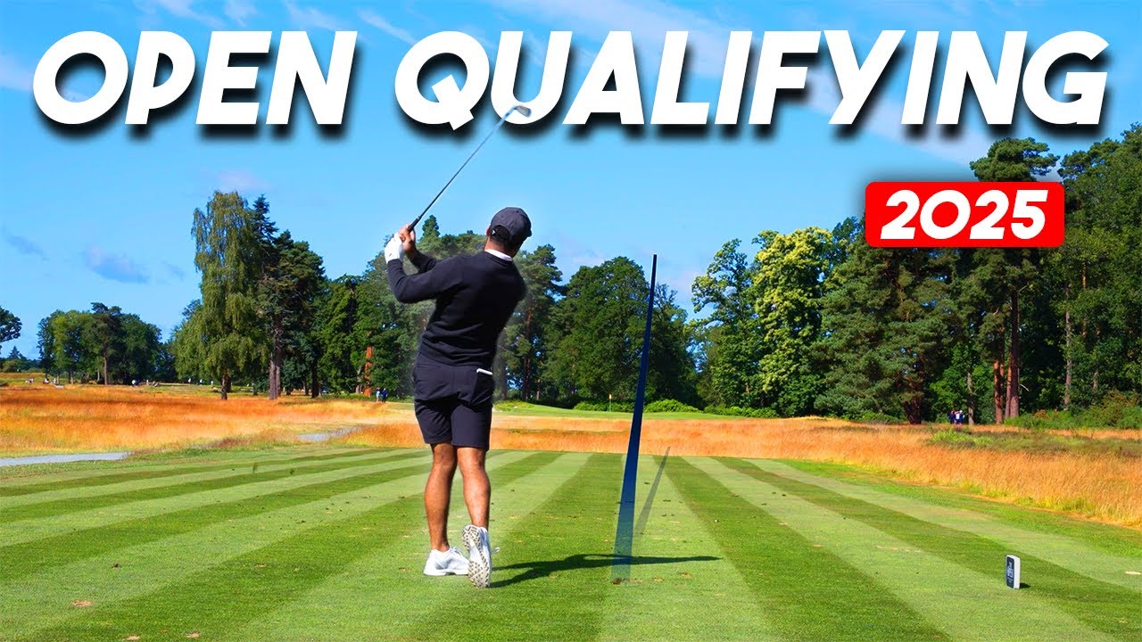 Can I qualify for THE OPEN🏆  Down to the last 2 holes!!