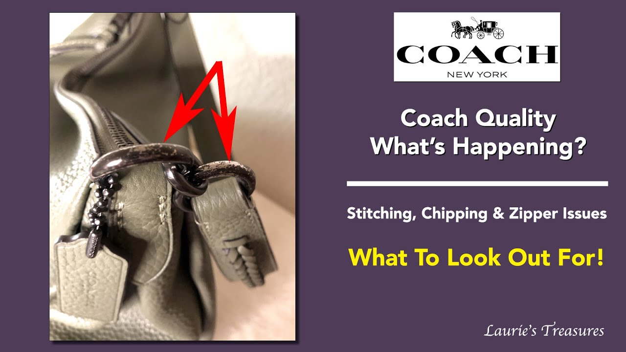 Coach Quality. What's Happening? What To Look Out For!