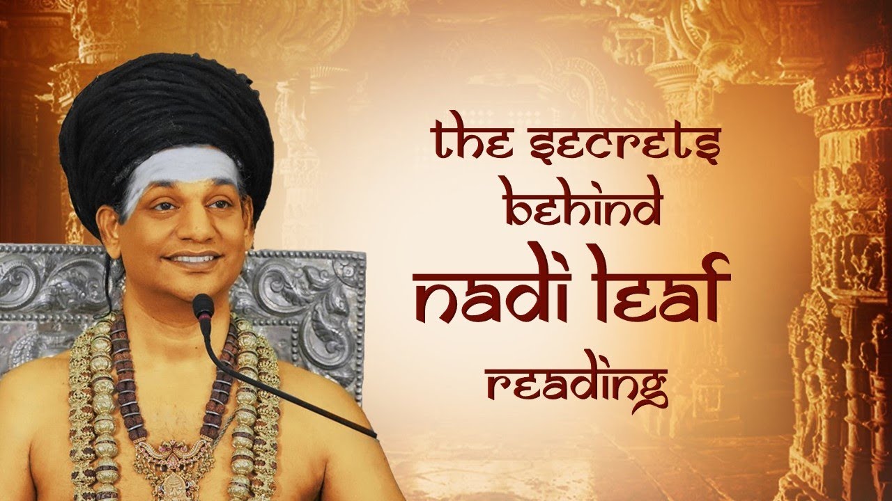 The Secrets Behind Nadi Leaf Reading || Nithyanandoham || 22 Dec 2015